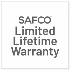 Safco Industrial Wire Shelving, Four-Shelf, 48w x 18d x 72h, Metallic Gray