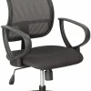 Safco Loop Arms For Vue Mesh Extended-Height Chair, Black, Set Of 2