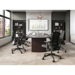 Safco Medina Deluxe Ergonomic Mesh High-Back Desk Chair, Black