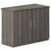 Safco Medina Series Storage Cabinet, 36w x 20d x 29.5h, Gray Steel