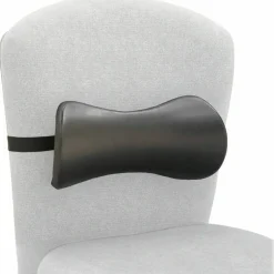 Safco Memory Foam Lumbar Backrest, 11"H x 14 1/2"W x 4"D, Gray