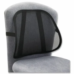 Safco Mesh Backrest, 17.5" x 3" x 15", Black