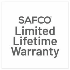 Safco Mixx Recycling Center Half-Round Receptacle, 23 gal, Steel, Green