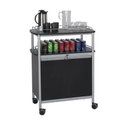 Safco Mobile Beverage Cart, 43
