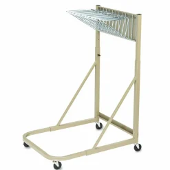 Safco Mobile Hanging Flat File Stand, Tropic Sand