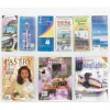 Safco Nine Compartment Magazine/Pamphlet Display - 9 Compartment(s) - Compartment Size : 7"x2"x9.12" - 5666CL