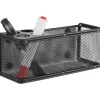 Safco Onyx Mesh Magnetic Marker Basket, Small Size, Black