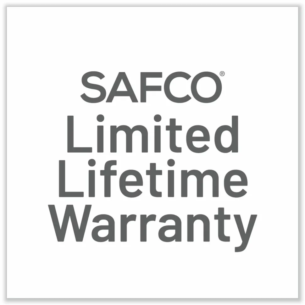 Safco Onyx Mesh Rotating Magazine Display, 16 Compartments, 18.27w x 18.27d x 58.55h, Black