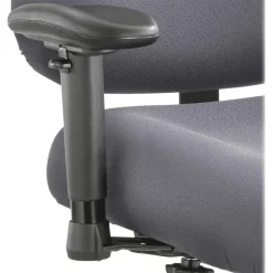 Safco Optimus Chair Arm Kit, Black, Set Of 2