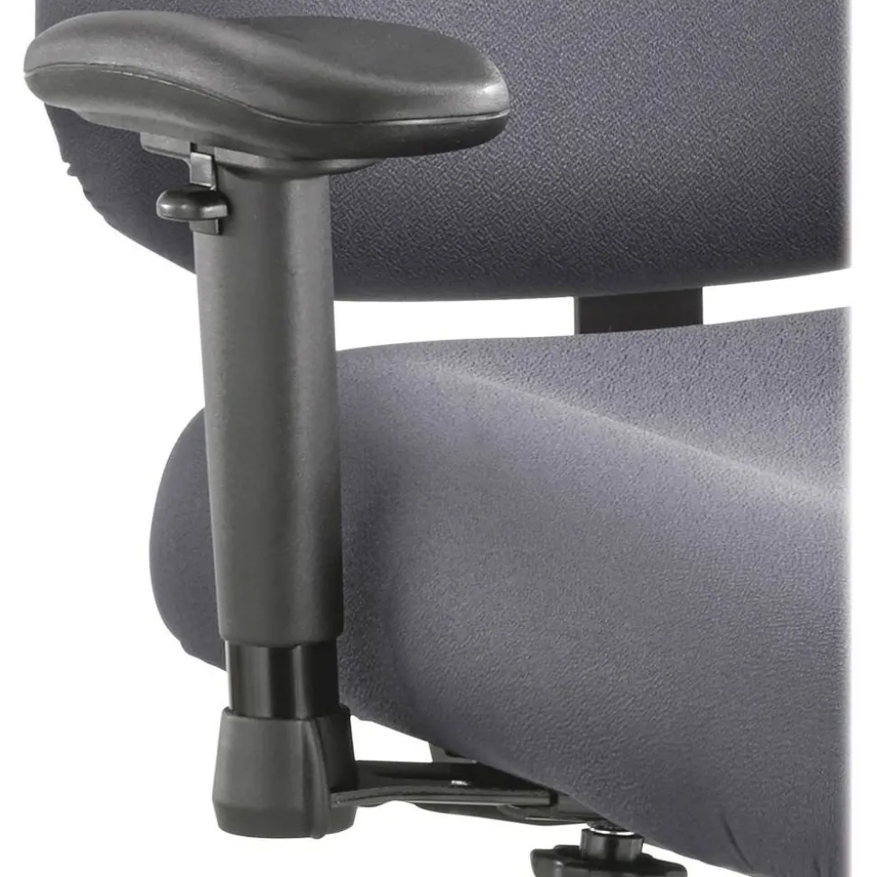 Safco Optimus Chair Arm Kit, Black, Set Of 2