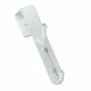 Safco Over-The-Panel Double-Garment Coat Hook, 8-1/2"H x 1-1/2"W x 4-1/4"D, Silver