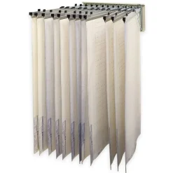 Safco Pivot Hanging Flat File Wall Rack, Tropic Sand
