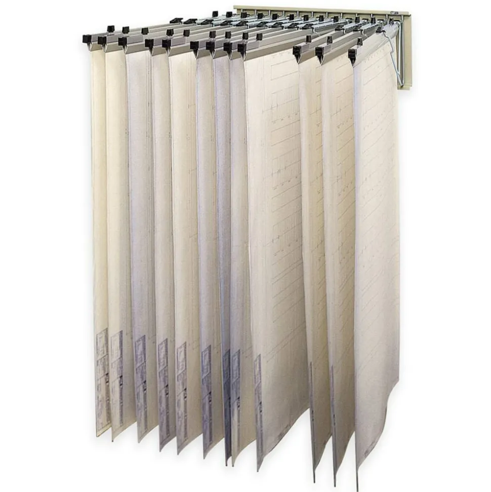 Safco Pivot Hanging Flat File Wall Rack, Tropic Sand