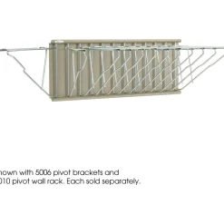 Safco Pivot Hanging Flat File Wall Rack, Tropic Sand