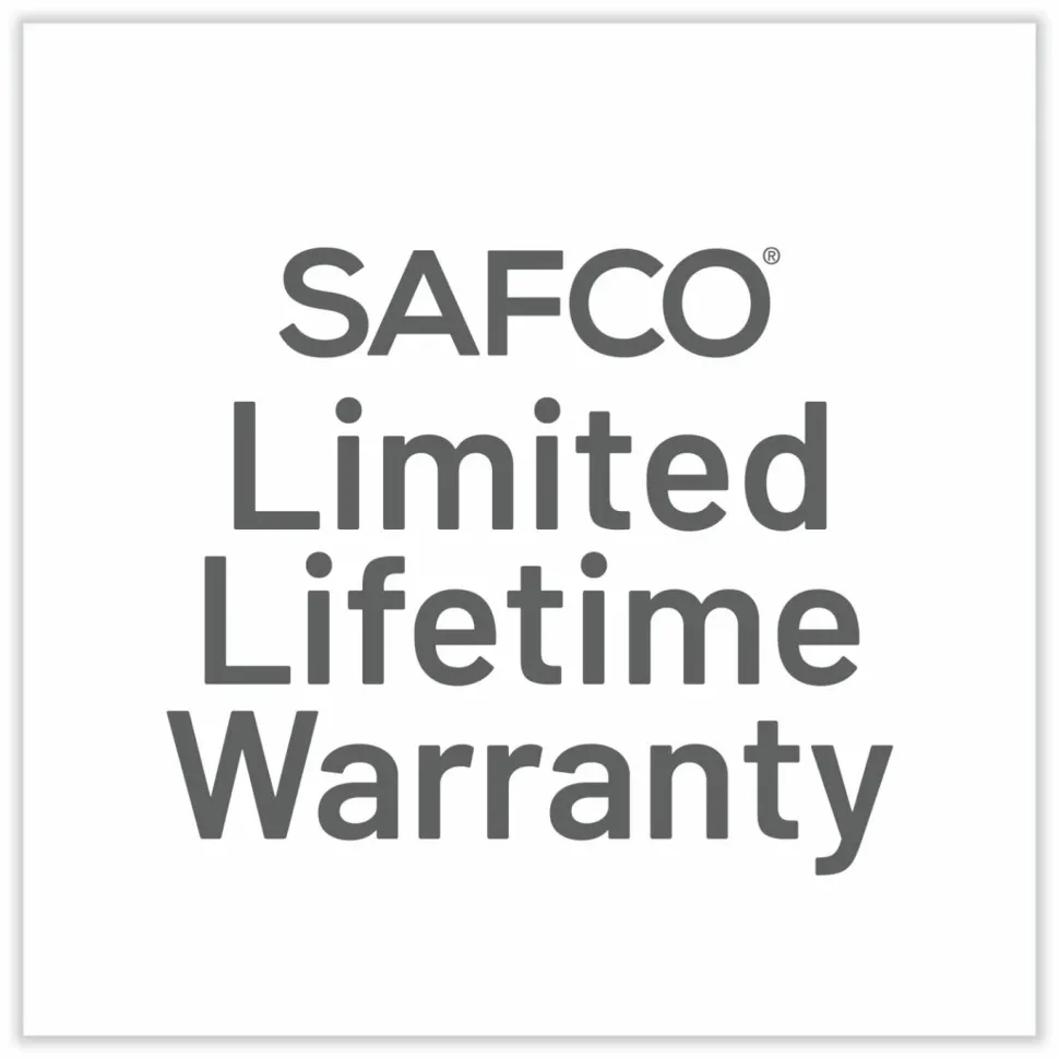 Safco Powered Onyx Monitor Stand, 18.25" x 11.75" x 4.5", Black
