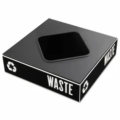 Safco Public Square Recycling Receptacle Lid, 8