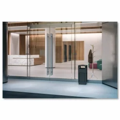 Safco Resi Standing Coat Tree, 6 Hook, 17.25w x 17.25d x 69.5h, White