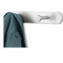 Safco Rounded Nail-Head Wall Mount Coat Rack, 2