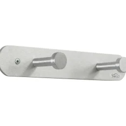 Safco Rounded Nail-Head Wall Mount Coat Rack, 2