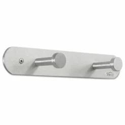 Safco Rounded Nail-Head Wall Mount Coat Rack, 2