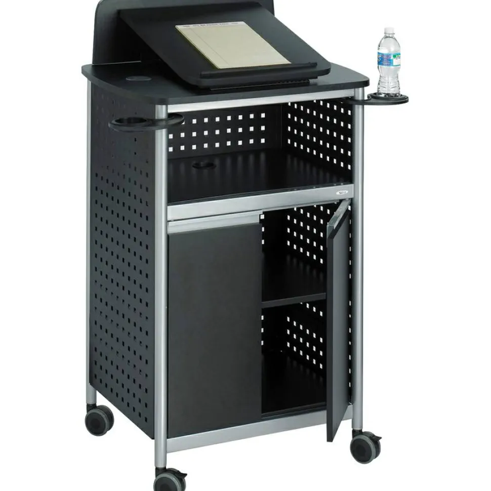 Safco Scoot Multipurpose Lectern, Black