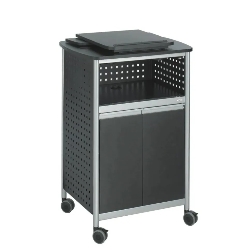Safco Scoot Multipurpose Lectern, Black