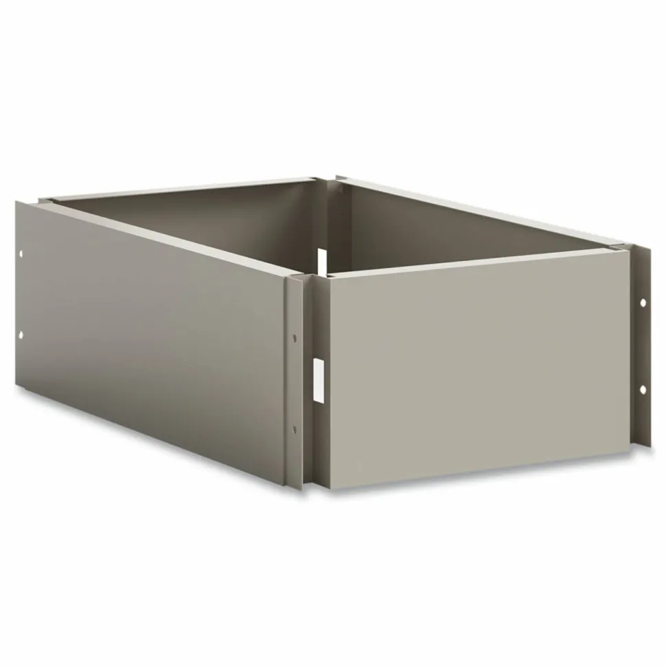 Safco Single Continuous Metal Locker Base Addition, 11.7w x 16d x 5.75h, Tan
