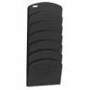 Safco Steel 7-Pocket Wall Rack, 21 3/4"H x 9 1/2"W x 2"D, Black