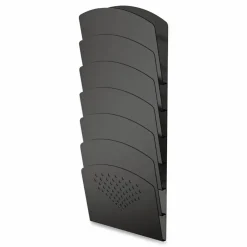 Safco Steel 7-Pocket Wall Rack, 21 3/4