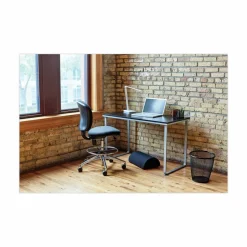 Safco Steel Workstation - Rectangle Top - U-shaped Base - 2 Legs - 150 lb Capacity - 47.25