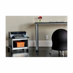 Safco Steel Workstation - Rectangle Top - U-shaped Base - 2 Legs - 150 lb Capacity - 47.25