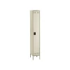 Safco Storage Locker, Single-Tier, Tan