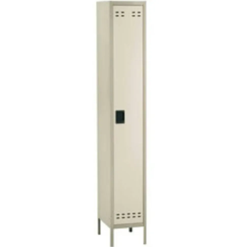 Safco Storage Locker, Single-Tier, Tan