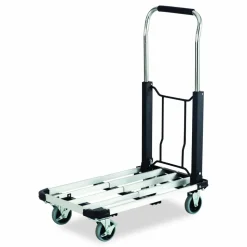 Safco Stow-Away Medium-Size Hand Truck, 275 Lb. Capacity, 7" Wheels
