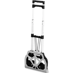 Safco Stow & Go Cart Lightweight Hand Truck, 110 Lb. Capacity, 5