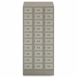 Safco Triple Continuous Metal Locker Base Addition, 35w x 16d x 5.75h, Tan