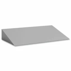 Safco Triple Sloped Metal Locker Hood Addition, 36w x 18d x 6h, Gray