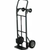 Safco Tuff Truck Convertible Hand Truck, 400-500 Lb. Capacity, 8" Wheel, Black