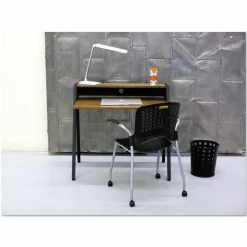 Safco Vamp - Desk lamp - LED - 9 W - 4 cool colors, 4 warm colors - 3000-6500 K - silver