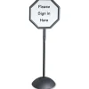 Safco Write Way Octagon Sign