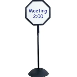 Safco Write Way Octagon Sign