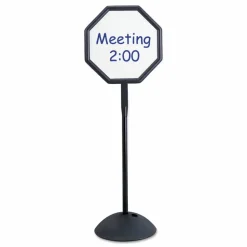 Safco Write Way Octagon Sign