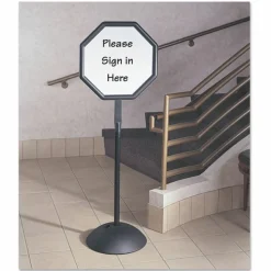 Safco Write Way Octagon Sign