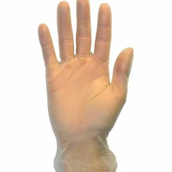 Safety Zone Powder Free Clear Vinyl Gloves