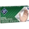 Safety Zone Powder Free Clear Vinyl Gloves