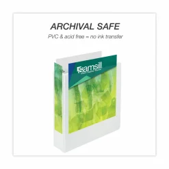 Samsill Earth's Choice Insertable Vue 3-Ring Binder, 2