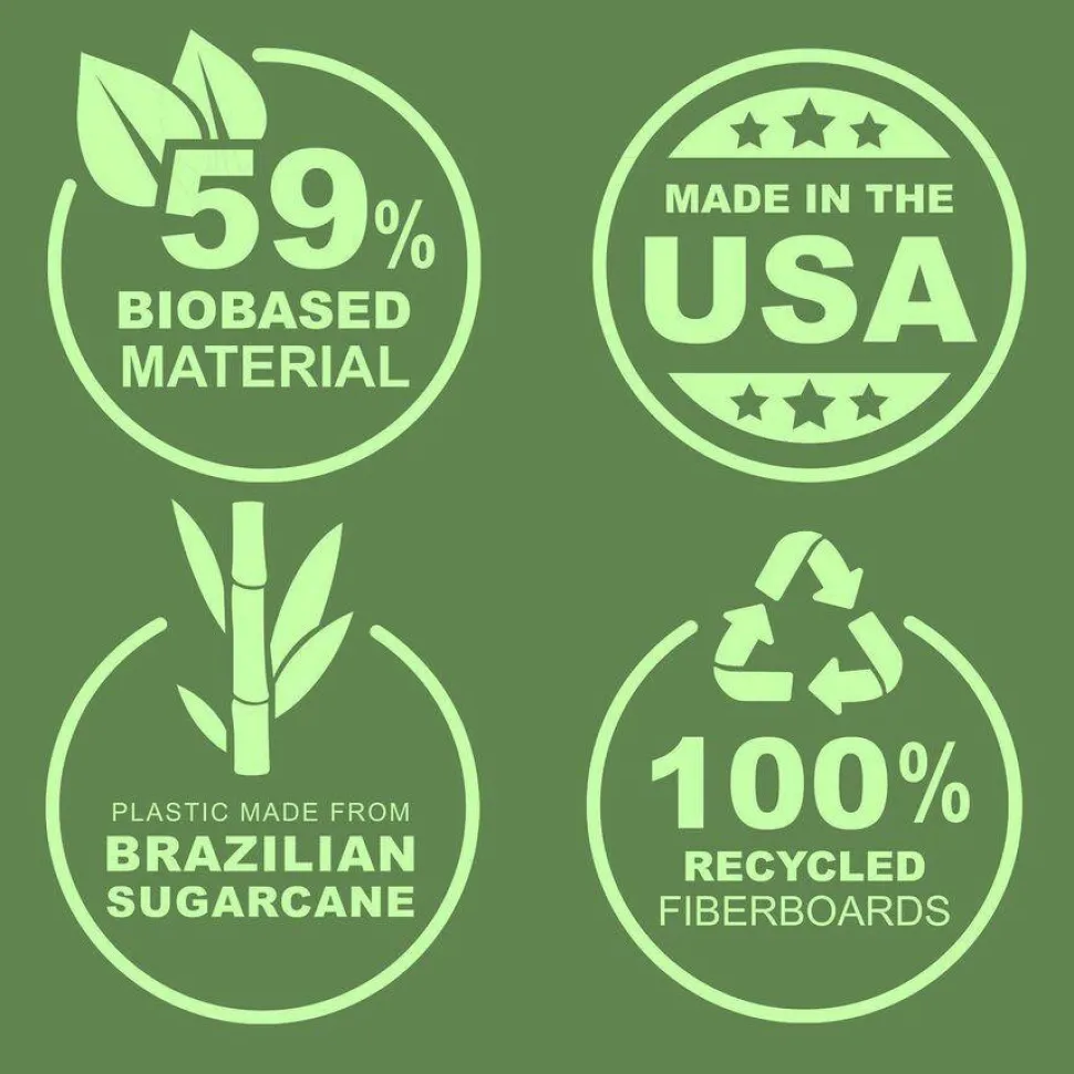 Samsill Eco-Conscious View Binder