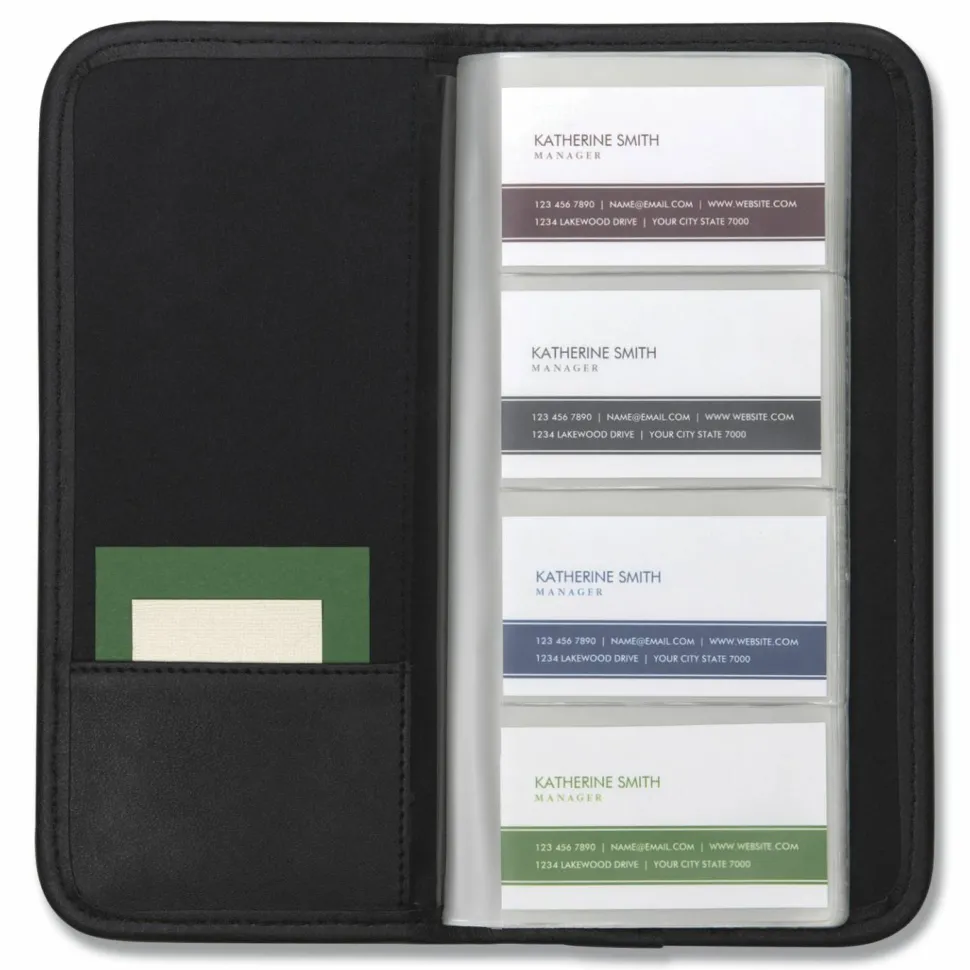 Samsill Sterling Professional Business Card Holder