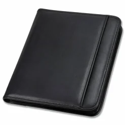 Samsill Vinyl Pad Holder, 8 1/2" x 11", Black