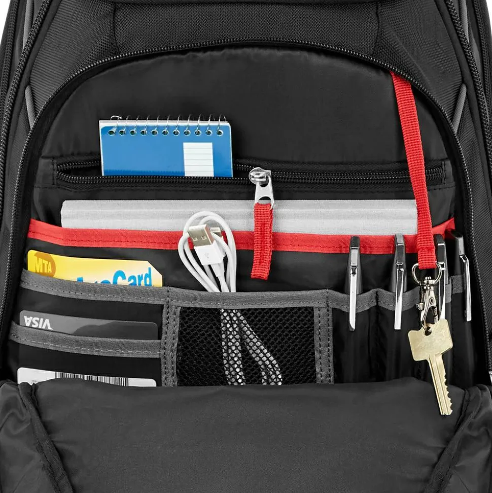 Samsonite Tectonic Nutech Carrying Case Backpack For 11" to 17" Laptops, Black
